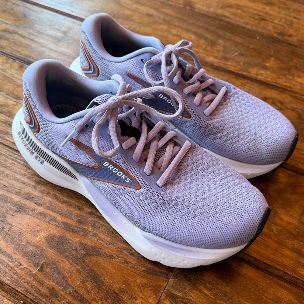 Brooks Women's Lavender Athletic Shoes Glycerin GTS